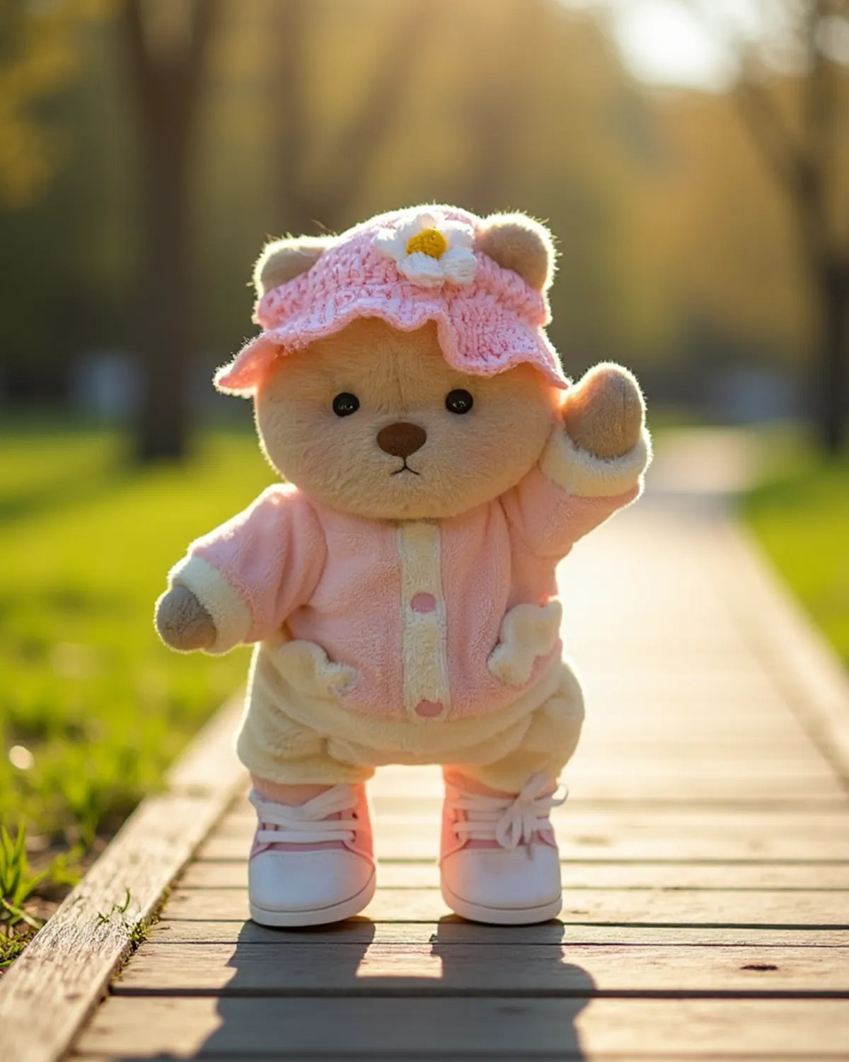 SunPuffy™ Pembe Kanvas Ayakkabı