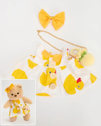 SunPuffy™ Büyük Sarı Ördek Elbise Puffy