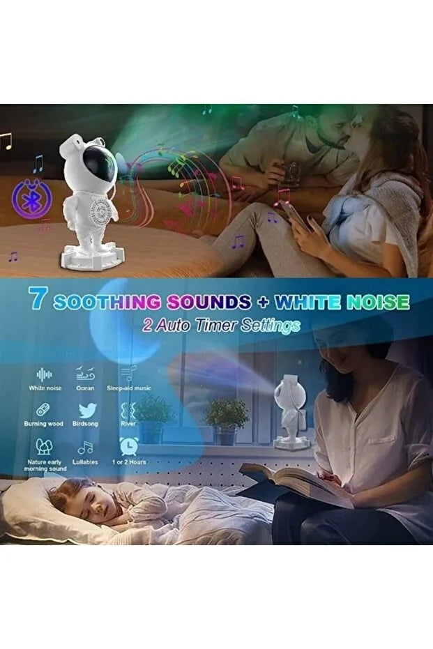 SunLight™ Astronot Bluetooth Hoparlör Galaxy