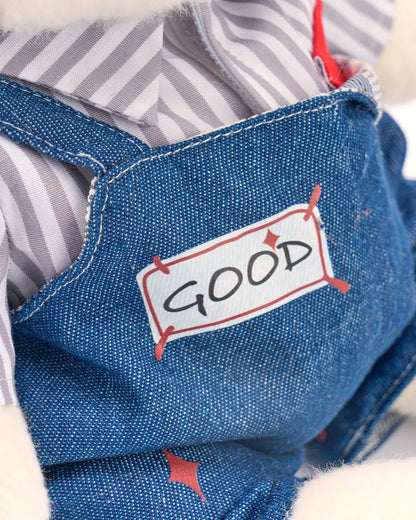 SunPuffy™ Kırmızı Köpek Şapkası Mavi Puffy