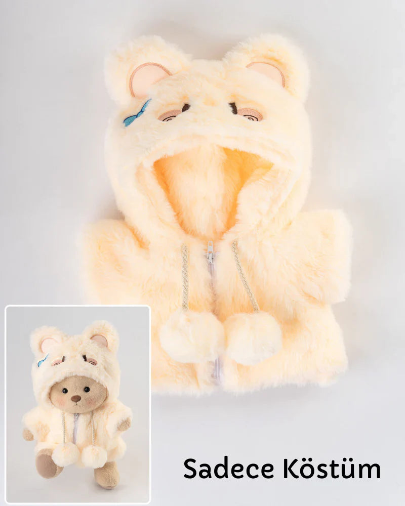 SunPuffy™ Krem Tavşan Puffy