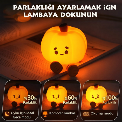 Bal Kabağı Gece Lambası