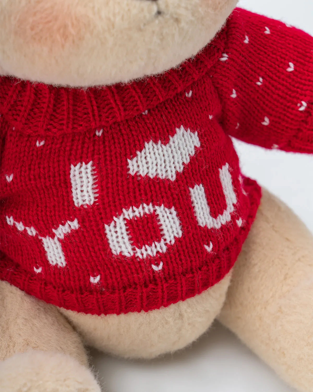 SunPuffy™ Aşk Kırmızı Kazak Puffy