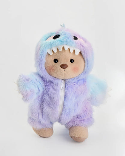 SunPuffy™ Gökkuşağı Mavimsi Mor Dino