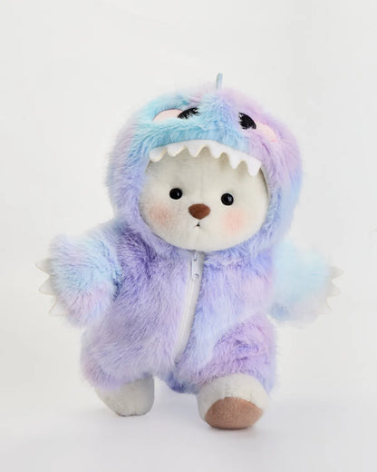 SunPuffy™ Gökkuşağı Mavimsi Mor Dino