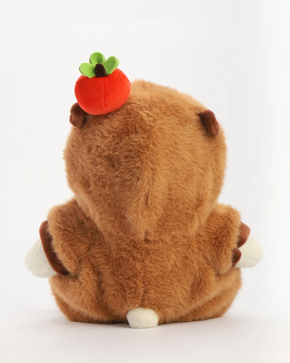 SunPuffy™ Çilek Kahverengi Kapibara Puffy