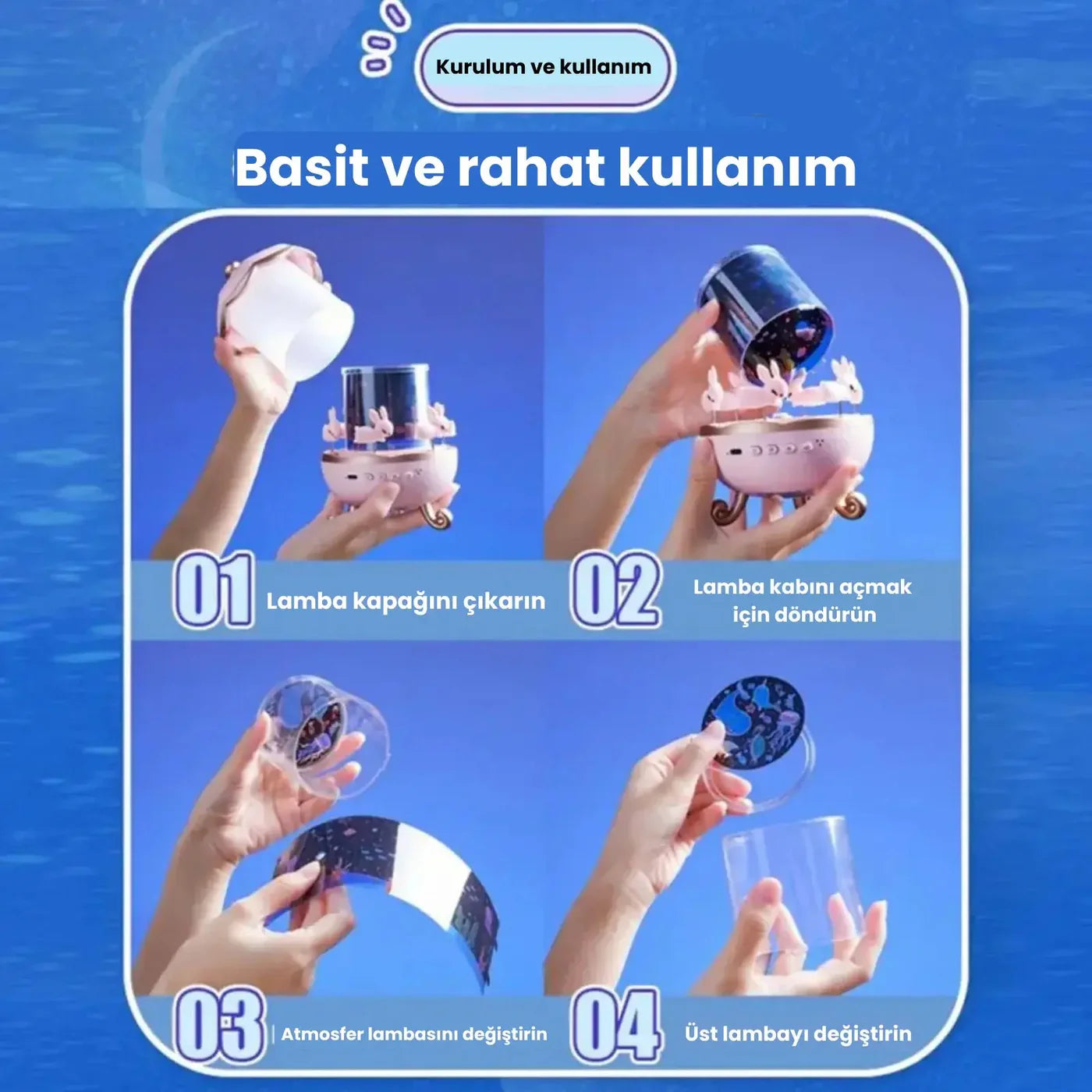 SunLight™ Rüya Masalı Gece Lambası