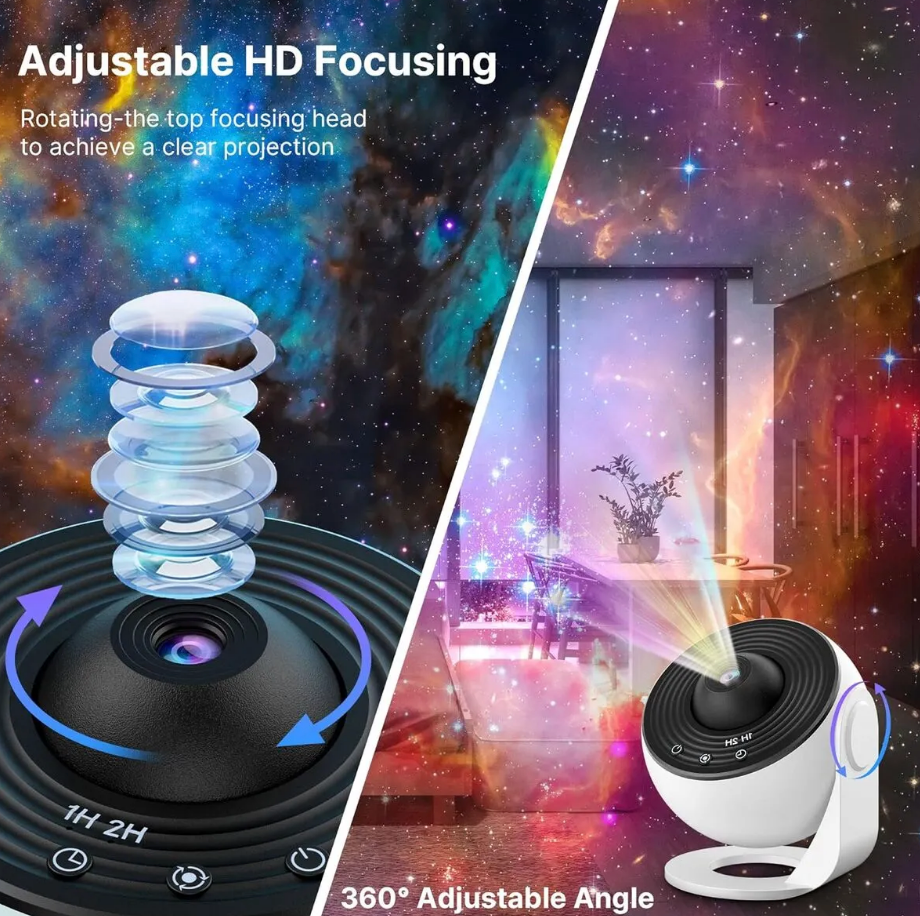 Galaxy Yıldızlı Gökyüzü Projektör