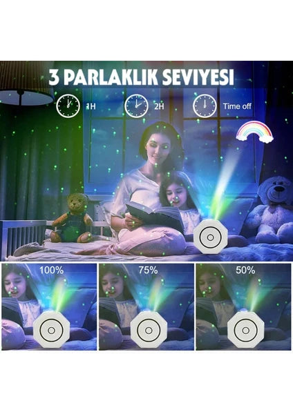 SunLight™ Anason Projektör Gece Lambası (Bluetooth)